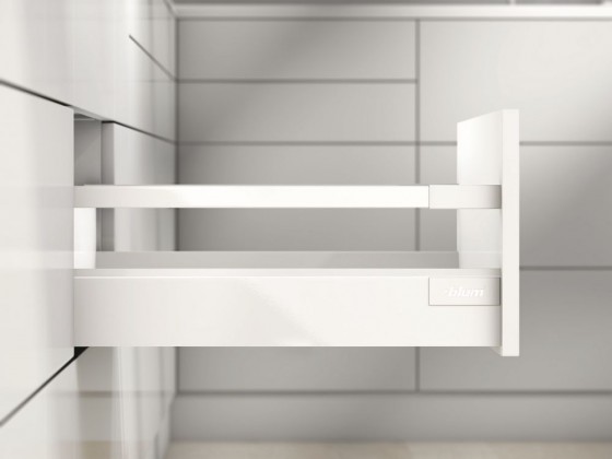 K-BLUM Antaro, zásuvka C 400mm/30kg, Blumotion/TOB, šedá, Inserta