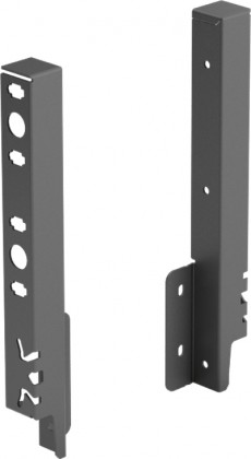 HETTICH 9150505 ArciTech příchytky zad 218 mm antracit L+P