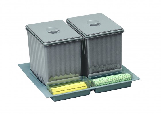 GOLLINUCCI Sorter Sistema 901/2 600mm 2x16l šedá