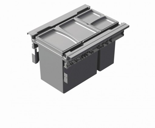 GOLLINUCCI Sorter Concept 560 400mm 4050B 1x17l+1x8l šedá