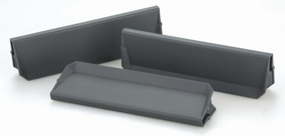 Sada 3ks dělení pro příborníky Move bílá