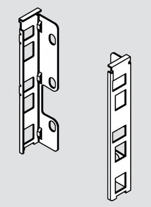 BLUM ZB7K000S Legrabox, držáky zad K, šedá