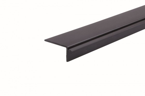 REHAU krycí lišta uni černá