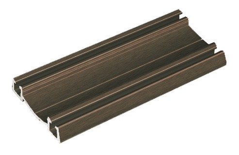 SEVROLL 04347 Elegant II spodní vedení 6m oliva tmavá kartáčovaná