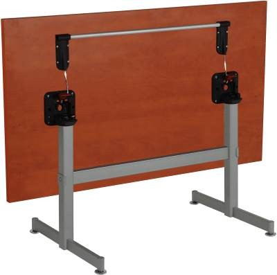 MILADESIGN podnož sklopná ST847U stříbrná