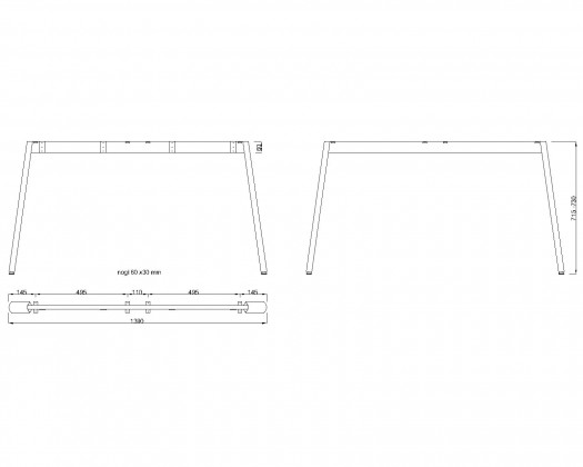 MILADESIGN podnož Mobilar M6314E–S stříbrná