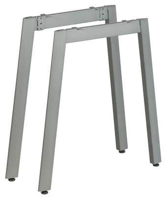 MILADESIGN podnož Mobilar M5407T–S stříbrná