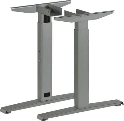 MILADESIGN podnož s regulací středová Linear LN3402R stříbrná