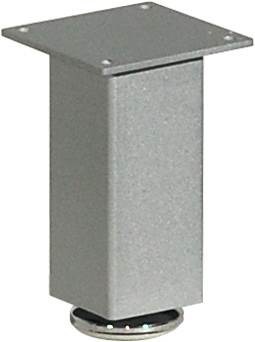 MILADESIGN nábytková nožka G5 ST502/12 stříbrná