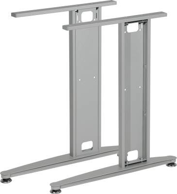 MILADESIGN podnož krajní G3 ST220 stříbrná