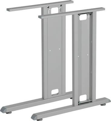 MILADESIGN podnož krajní G1 ST201 stříbrná