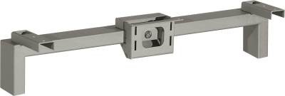 MILADESIGN podnož nízká Quark Q7606-K stříbrná