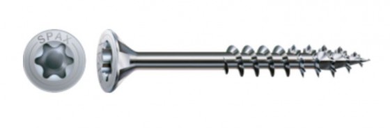 SPAX vrut 5x90/61mm zápustná hlava TXS,W,4C MH částečný závit
