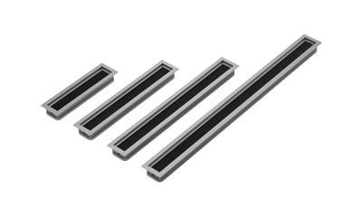 HETTICH 9133410 kabelová průchodka 53/200 mm hliník
