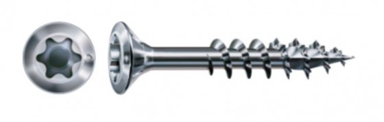 SPAX vrut FEX-H 4x40 zápustná hlava TXS,W A3J,4C MH, částečný závit