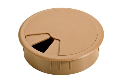 HETTICH 9131029 Kabelová průchodka pr. 88 mm plast buk