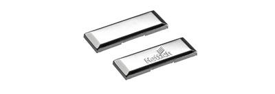 HETTICH 9102082 Intermat krytka ramínka logo Hettich ocel nikl