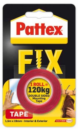 PATTEX FIX 120kg 19/1,5m lepící pás