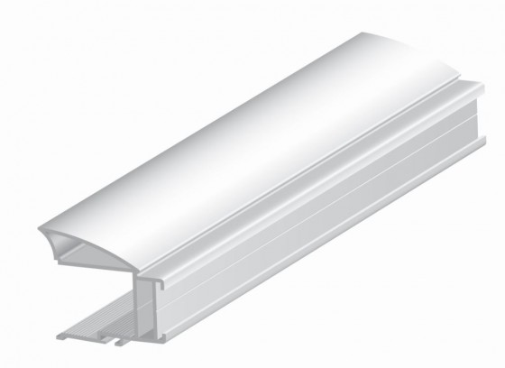 SEVROLL 04933 Era úchytová lišta 18mm 2,70m bílá lesk