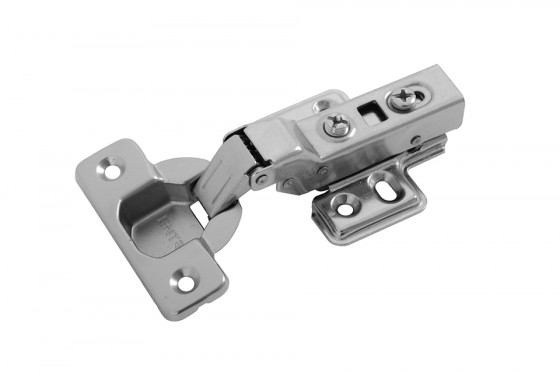 StrongHinges S1 závěs polonaložený s tlumením a podložkou, klipový