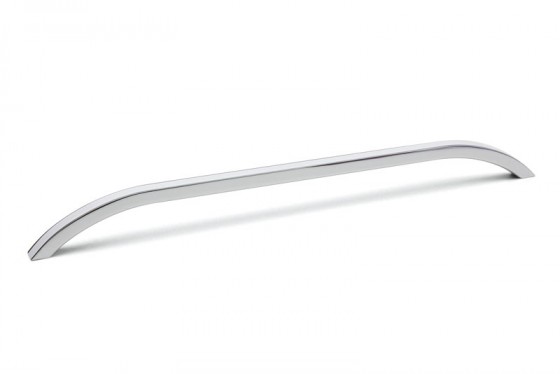 TULIP Úchytka Bari 480 chrom lesklý/bílá matná