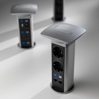 Versapull 2+0 výsuvná věž aluminium