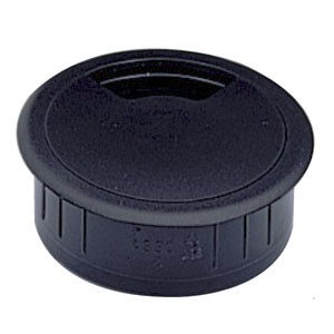 HETTICH 73748 kabelová průchodka 80 mm černá