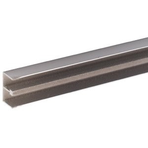HETTICH 76470/2 SlideLine 97 horní vedení 2000mm stříbrná elox