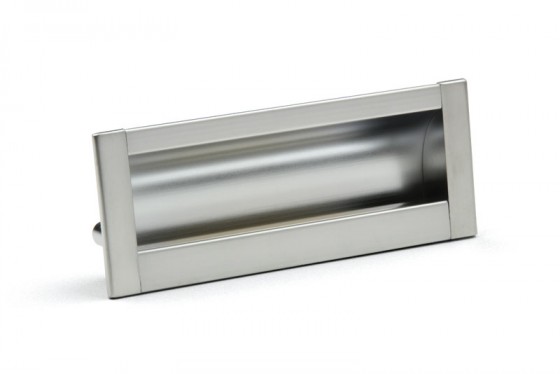 TULIP Úchytka Concava 128 zápustná chrom matný