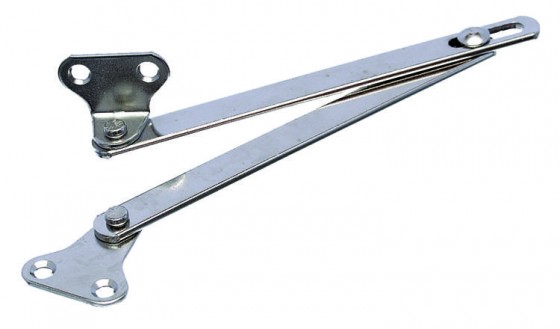 Spodní klopna nůžky 200 mm, niklované