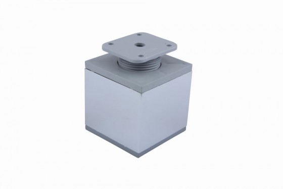 Nábytková noha čtvercová 60x60mm 60mm chrom