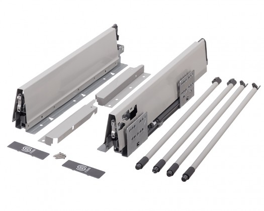 StrongBox zásuvka H204/450mm, šedá