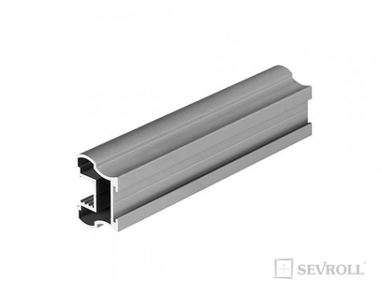 SEVROLL 02692 Romeo II úchytová lišta 10mm 2,7m stříbrná