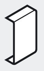 BLUM ZAA.3700 Metabox krytka bílá P