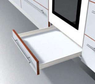 BLUM 320N4000C15 Metabox, zásuvka N 400mm, bílá