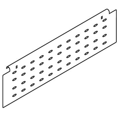 BLUM Z36H367SE01 Boxside 400 R901 bílý