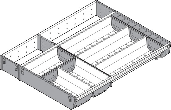 BLUM ZSI.500KI4 Orga Line příborník 500
