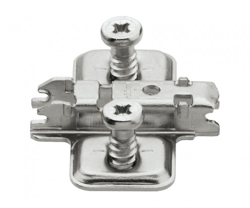 BLUM 173L8100 montážní podložka, křížová, eurošroub, 8,5mm