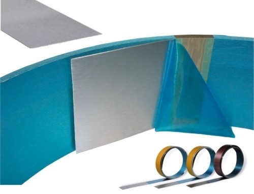 OKOPOVÝ PLECH IMITACE NEREZI, BROUŠENÝ 150mm