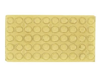 HETTICH 72120 Tlumič dorazu 8 mm transparentní