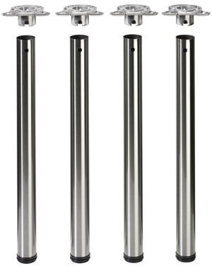 HETTICH 70131 Efua stolová noha 710/50 mm chrom