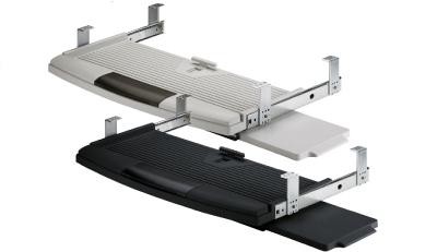 HETTICH 70289 Výsuv pro klávesnici šedý, s podložkou pro myš