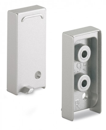 HETTICH 115049 Úchytka CAPRIS kon L+P nikl matný