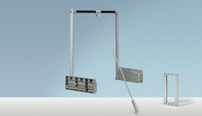 HETTICH 9079880 Duo Lift 10 distanční díl, hliník