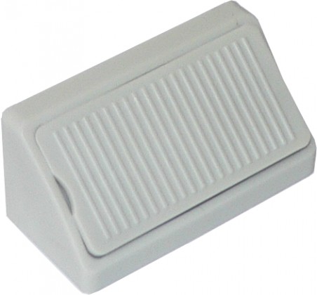 Úhelník spojovací plastový dvojitý 42mm jasan (světle šedá)