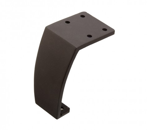 STRONG Nábytková noha  NN381 120 mm hnědá matná