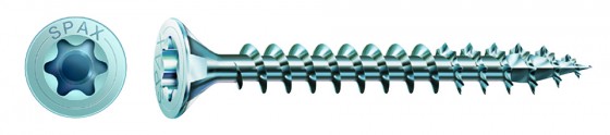 SPAX vrut 4x50mm zápustná hlava TXS W 4C MH