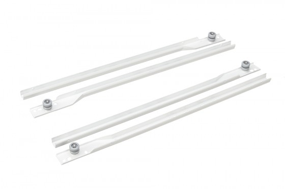 StrongWire Výsuv kolečkový roller pro 16mm korpus bílý