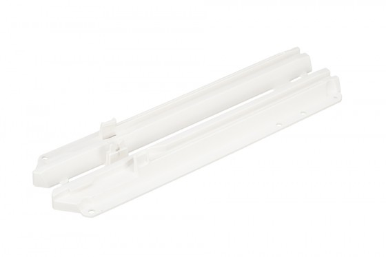 StrongWire výsuv Flex, plastový, pro 18mm korpus, bílý