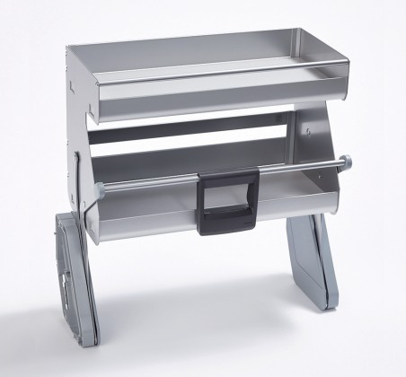 KES 021712 iMove, set se dvěmi policemi, 600mm, šedá